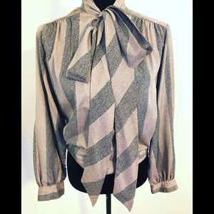 Vintage 1970’s Evan-Picone secretary blouse